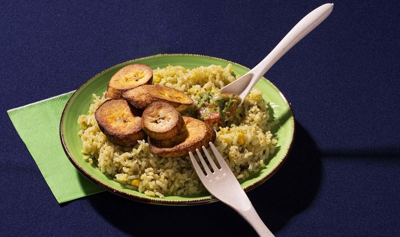 caribbean rice plantain walsall