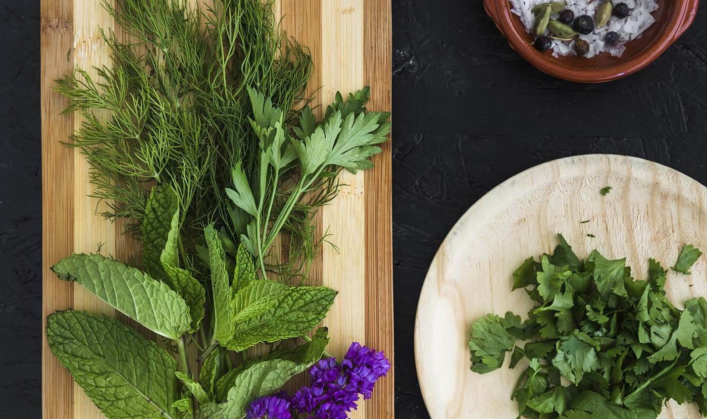 fresh herbs garnishes supermarket walsall