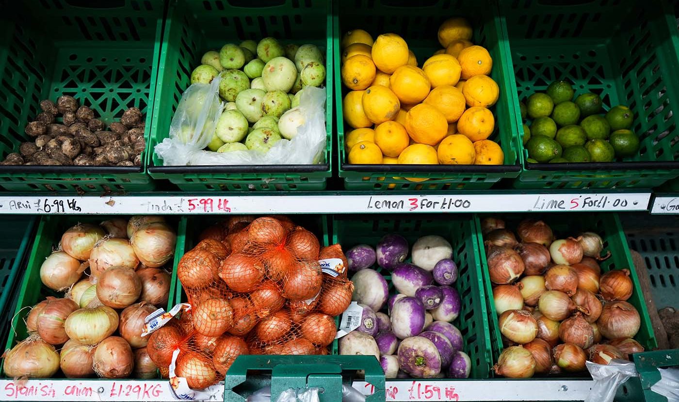 fresh vegetables and fruit walsall